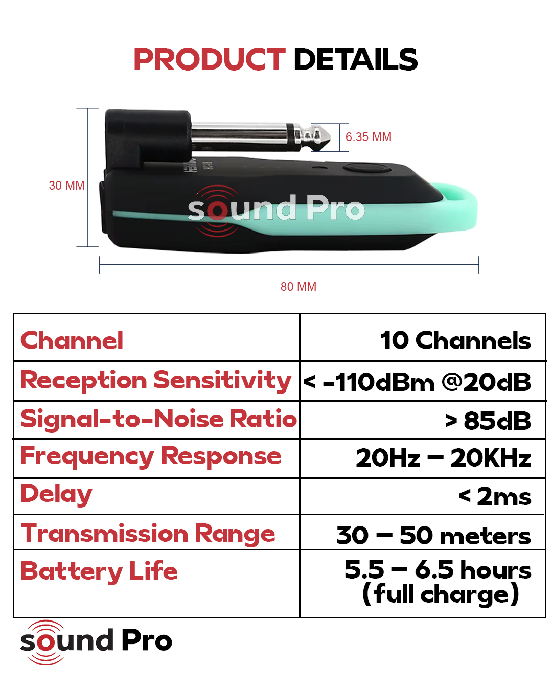 HC-08 Wireless Guitar System
