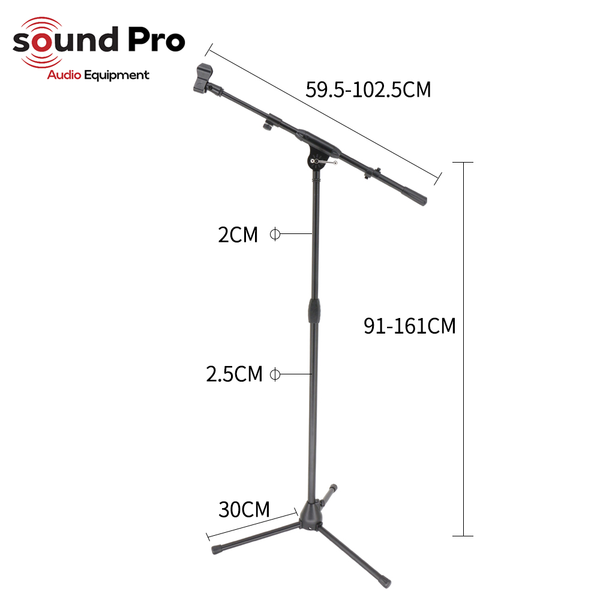 Sound Pro M-788A Adjustable Microphone Stand