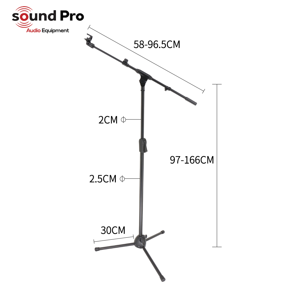 Sound Pro M-773 Professional Boom Mic Stand