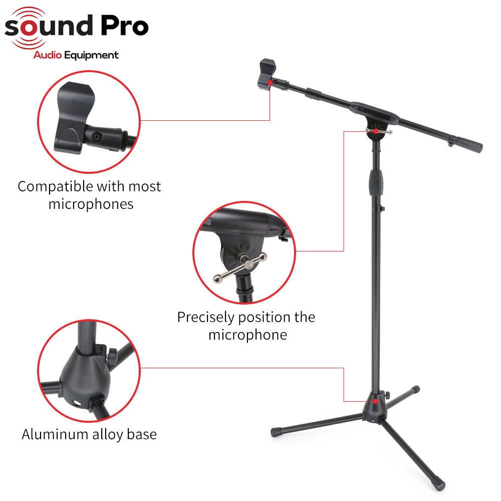 Sound Pro M-788A Adjustable Microphone Stand